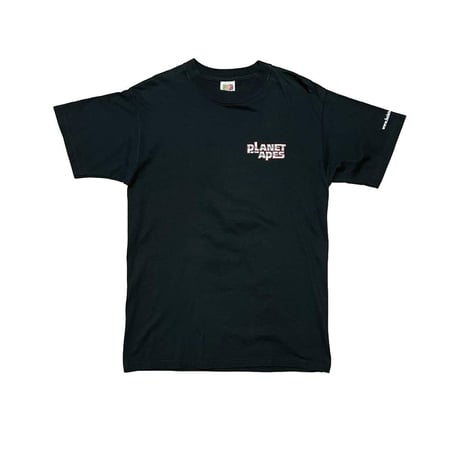 PLANET OF APES MOVIE TEE FRUIT OF THE LOOM BLACK MEDIUM 5276