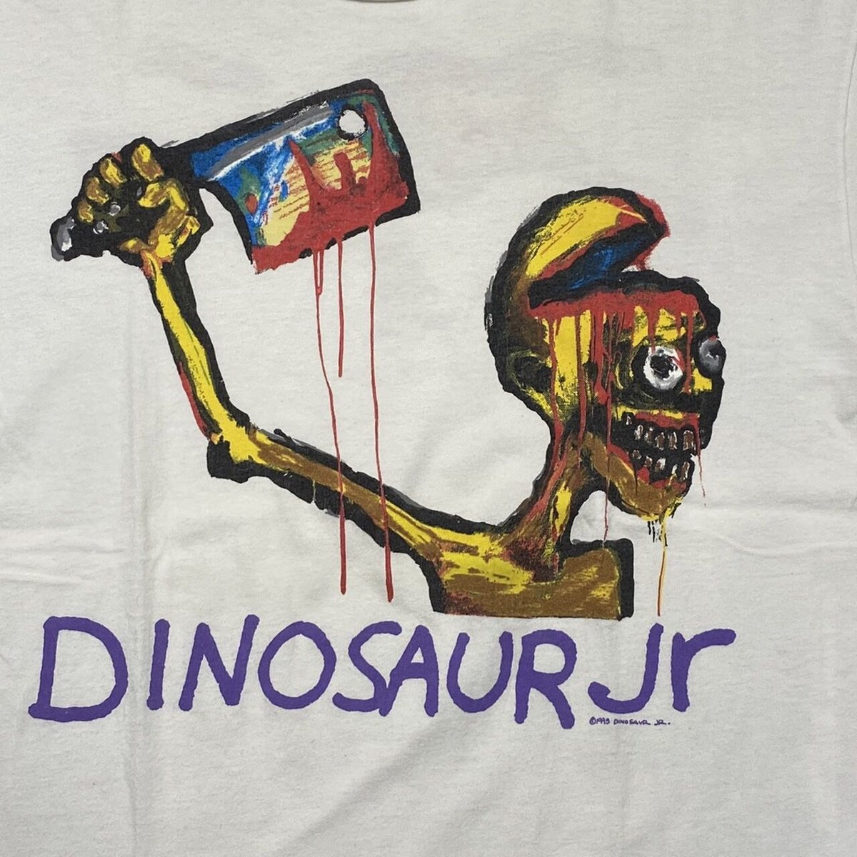 DINOSAUR Jr. 1993 START CHOPPIN DOUBLE SIDE TEE