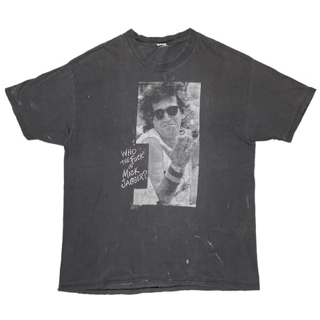 ROLLING STONES Keith Richards WHO THE FUCK IS MICK JAGGER ? FITS XL 6646