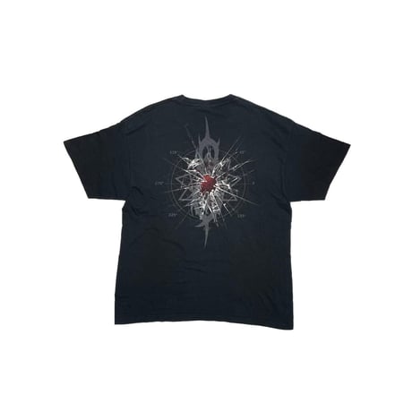 SLIPKNOT Shoot through MEMBER TEE BLACK HANES LARGE 1907
