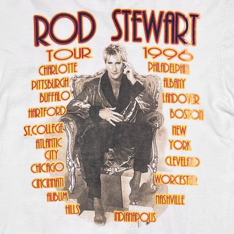 ROD STEWART LIVE IN CONCERT 1996 LS FRUIT OF THE LOOM XL 0610