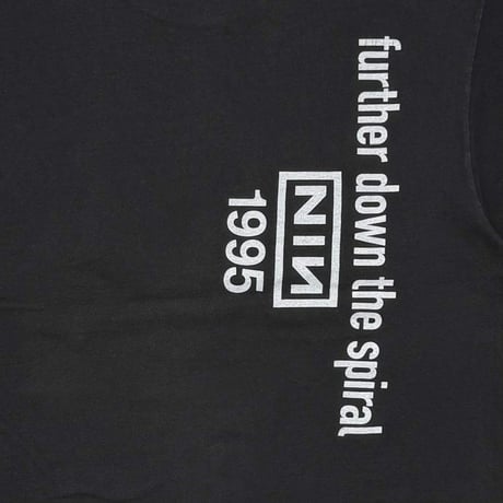 NINE INCH NAILS FURTHER DOWN THE SPIRAL HANES LARGE 5132