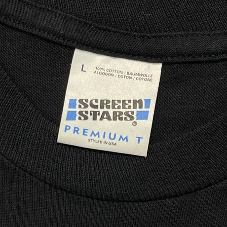 oasis BLACK BOX LOGO SCREEN STARS LARGE 8193