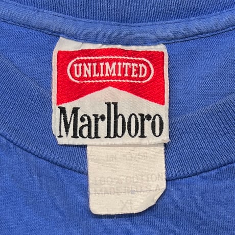Marlboro UNLIMITED COYOTE POCKET TEE BLUE XL 6632