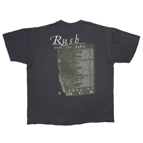 RUSH TEST FOR ECHO 1996-97 TOUR Hanes XL 0057