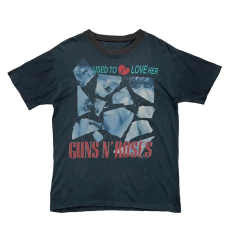 GUNS N' ROSES USE TO LOVE HER 1989 FITS LARGE 0691