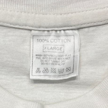 NIRVANA KURT COBAIN MEMORIAL MONOCHROME EURO WHITE XL 0251