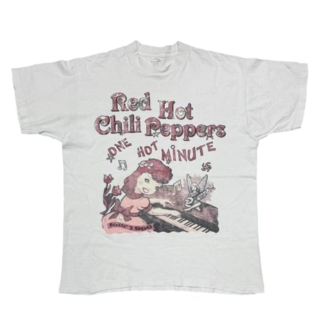 RED HOT CHILI PEPPERS ONE HOT MINUTE TOUR PIANO BOOTLEG WHITE XL 4314