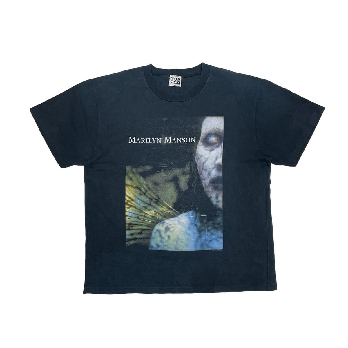 トップス MARILYN MANSON vintage XL Earthling VIP 90s Marilyn Manson Vintage Winterland Band T-Shirt
