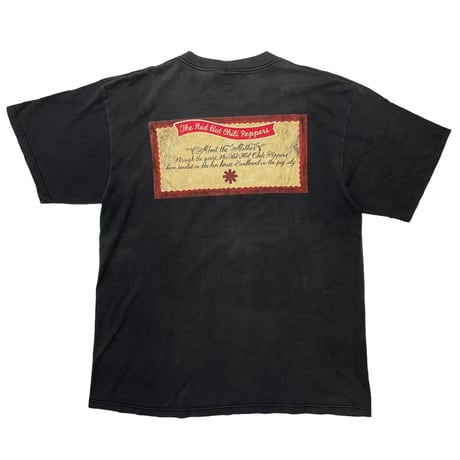 RED HOT CHILI PEPPERS 1995 SQUARE MEMBER TEE TULTEX XL 6218