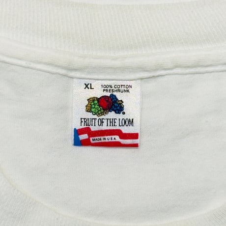 OLD&VINTAGE KFC SANDERS PARODY KILL A CHIKEN WHITE FRUIT OF THE LOOM XL 1300