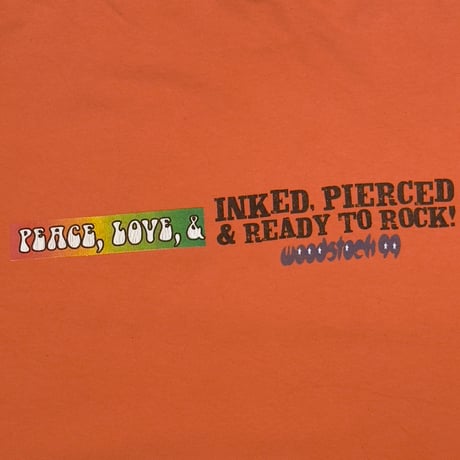 WOODSTOCK 1999 VW BUS ORANGE POLYGRAM XL 6985