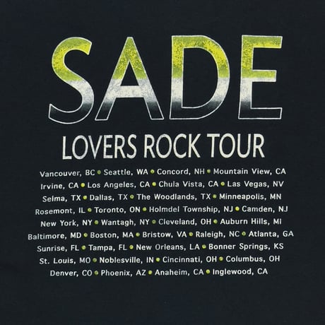 SADE Y2K LOVERS ROCK TOUR XL 8193