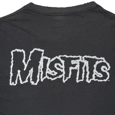 MISFITS 1997 SKULL MONOCHROME DOUBLE SIDE ALL SPORT MEDIUM 9288