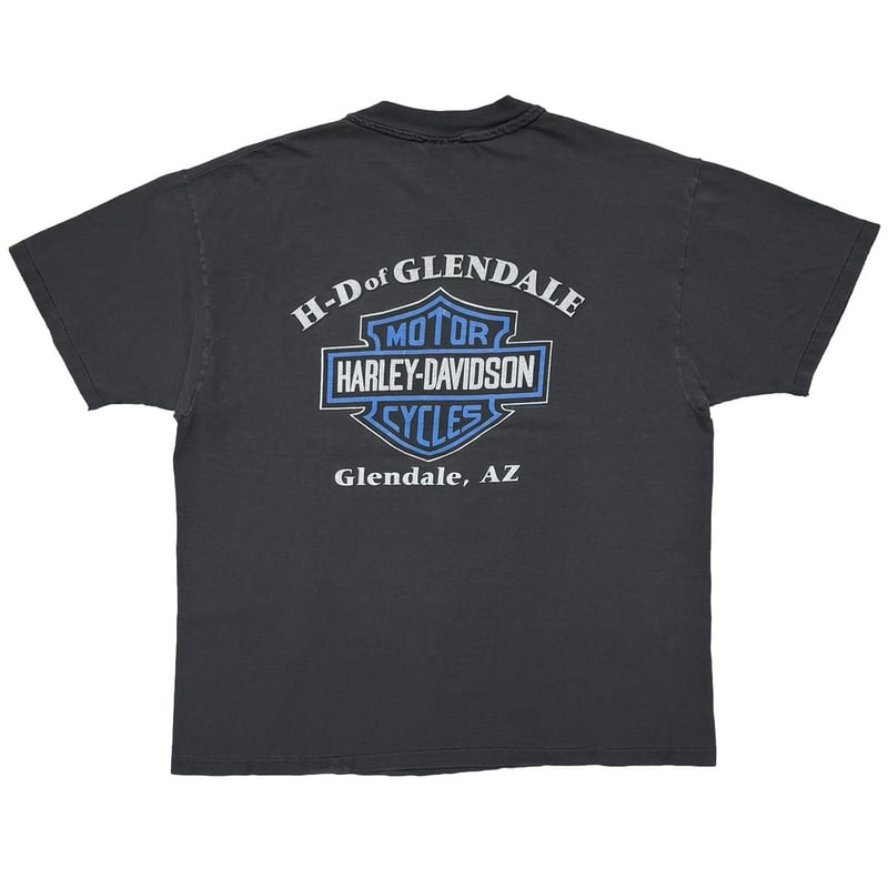 HARLEY DAVIDSON THUNDER & LIGHTNING TEXT LOGO G