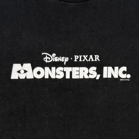DISNEY VINTAGE MONSTERS, INC. MOVIE PROMO FRUIT OF THE LOOM XL 0279