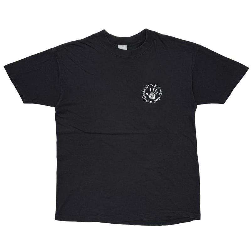 OLD&VINTAGE PUSHEAD BACK HAND SKULL SIGNAL LARG