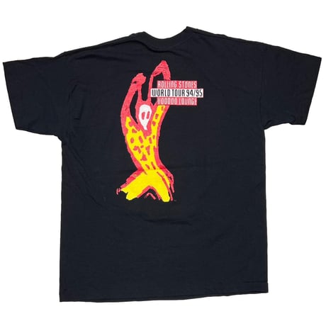 THE ROLLING STONES VOODOO LOUNGE 94/95 LIP & TONGUE SCREEN STARS XL 3297
