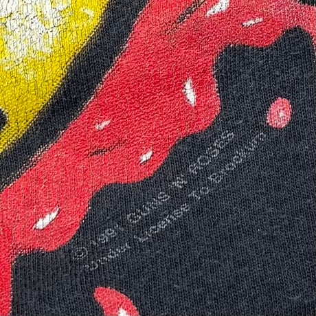 GUNS N' ROSES HERE TODAY GONE TO HELL BROCKUM LARGE 1477