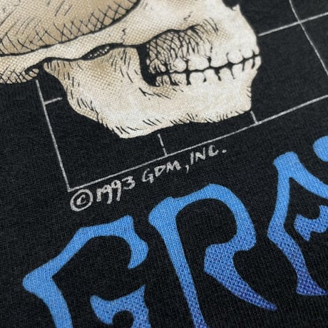 GRATEFUL DEAD LIQUID BLUE DEAD WHAT A LONG STRANGE TRIP IT'S BEEN TEE BLACK XL 8984