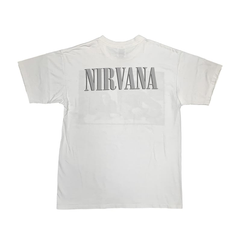 ミュージシャン NIRVANA 1996 MONOCHROME PORTRAIT DELTAXL Vintage Nirvana Band Portrait T-Shirt Kurt Cobain 1996 | eBay