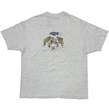 PEANUTS Metlife GET MET IT PAYS CORPORATE CHALLENGE 1996 ASH GREY HANES XL 6731