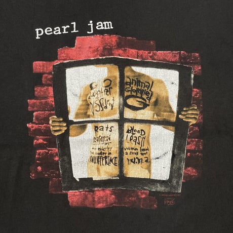 PEARL JAM WINDOW PAIN BACKSTAGE PASS HANES XL 0799