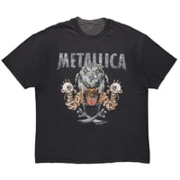 METALLICA Y2K PUSHEAD DOUBLE EYES SKULL FITS XL 4327