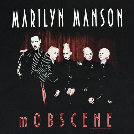 MARILYN MANSON 2003 mOBSCENE ALSTYLE XL 8222