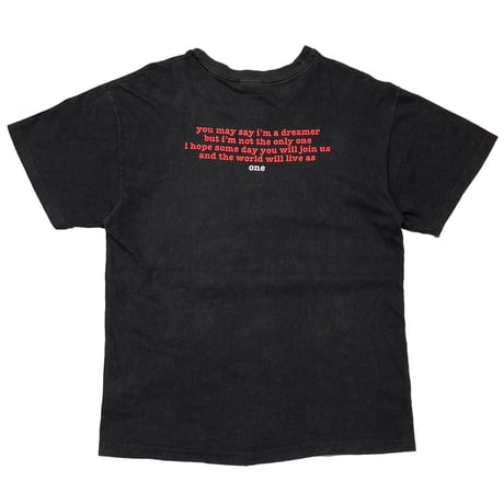 John Lennon IMAGINE you may say i'm a dreamer... one Hanes LARGE 8549