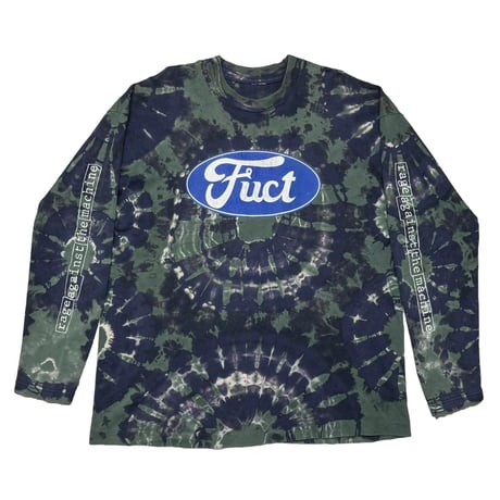 RAGE AGAINST THE MACHINE FUCT LOGO BURNING MONK LS TIEDYE FITS XL 2746