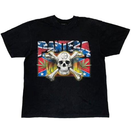 PANTERA COWBOYS FROM HELL TOUR FLAG & SKULL FITS XL 1599