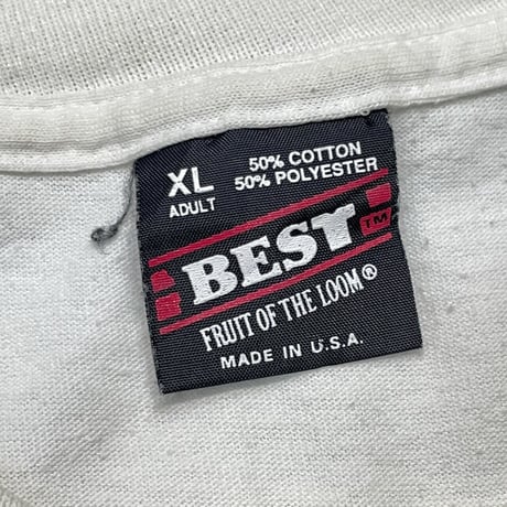 KRAFT CHEESASAURUS REX WHITE FRUIT OF THE LOOM XL 5980
