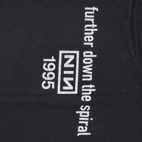 NINE INCH NAILS FURTHER DOWN THE SPIRAL HANES XL 4509