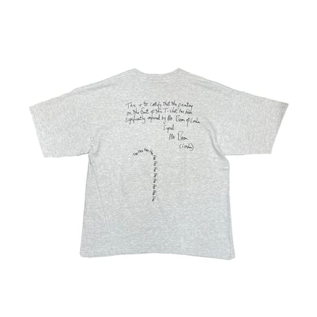 MR.BEAN MONABEANA TEE GREY POLYGRAM XL 1714