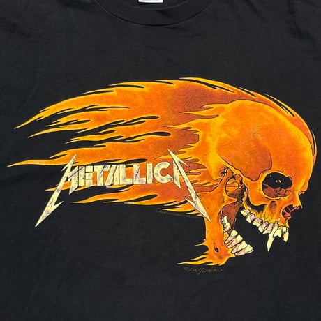 METALLICA FLAME SKULL LS DELTA XL 3242