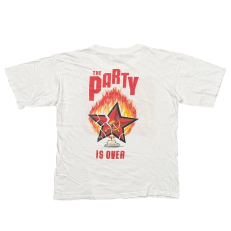 MC LENIN'S THE PARTY IS OVER WHITE FITS LARGE 1250