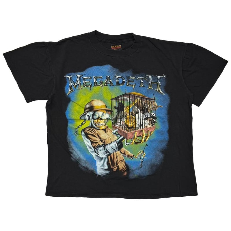 MEGADETH ANIMAL CAGE SKULL BROCKUM LARGE 5170 |
