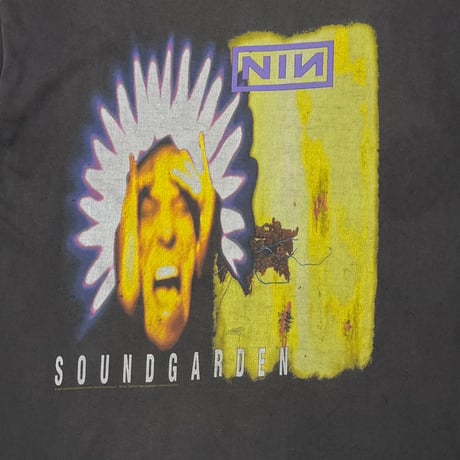 SOUNDGARDEN NINE INCH NAILS BLACK HOLE SUN BROCKUM XL 4352