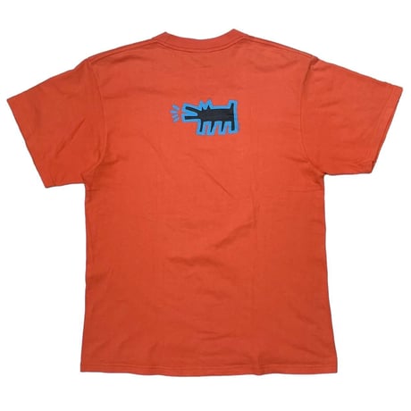 KEITH HARING RADIANT BABY ORANGE POP SHOP LARGE 9453
