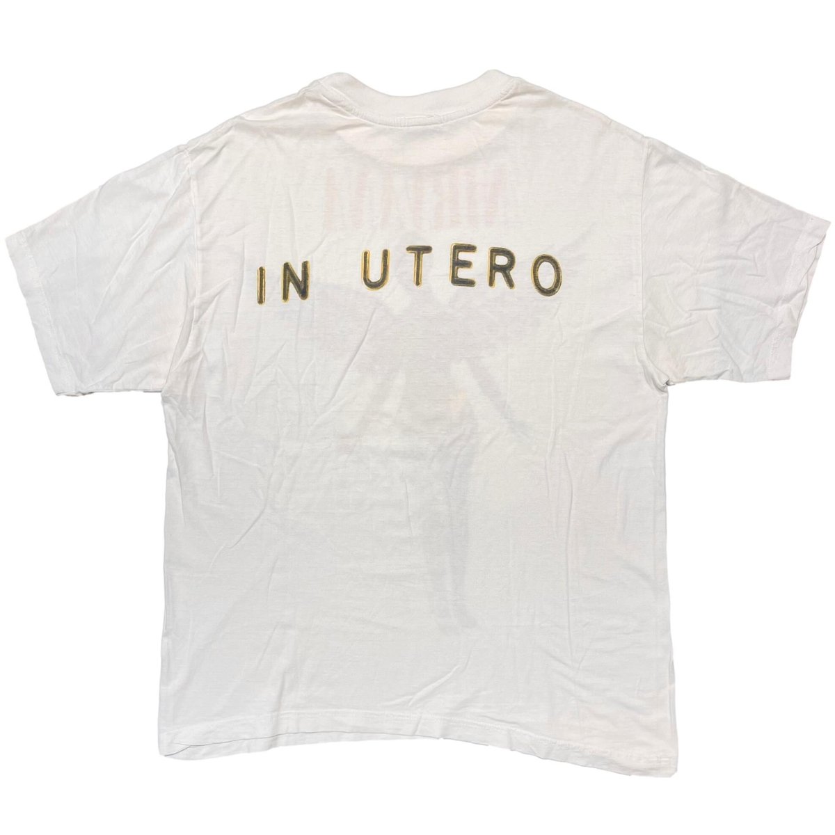 NIRVANA ニルヴァーナ IN UTERO Tシャツ XL 両面プリント NIRVANA IN UTERO TOUR Tシャツ 両面プリント オフィシャル - メルカリ