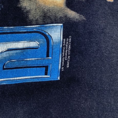 TERMINATOR 2 1991 MOVIE SPRIT FACE TEE LARGE 3664
