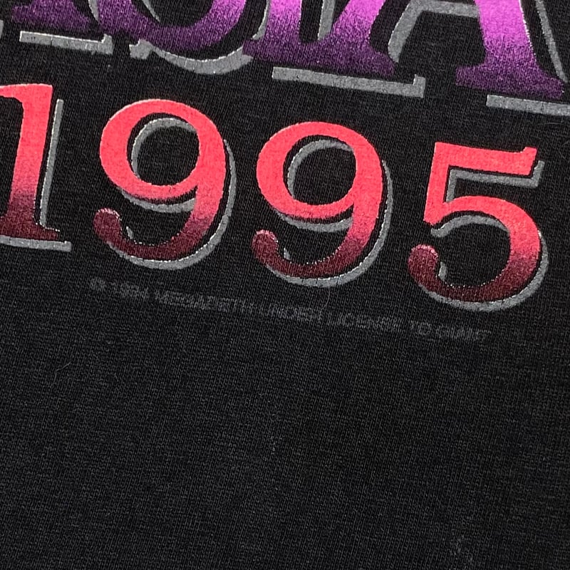 MEGADETH YOUTHANASIA WORLD TOUR 1995 EURO XL 03