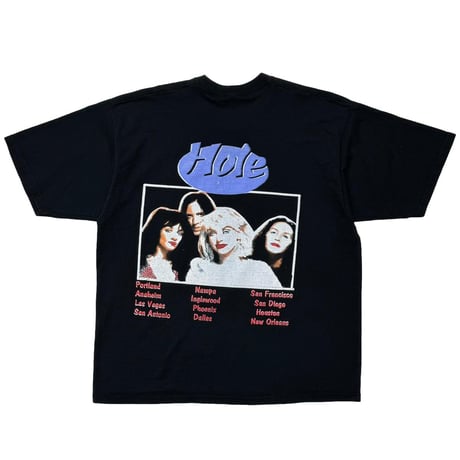 MARILYN MANSON BACK Hole BOOTLEG BLACK FITS XL 7595