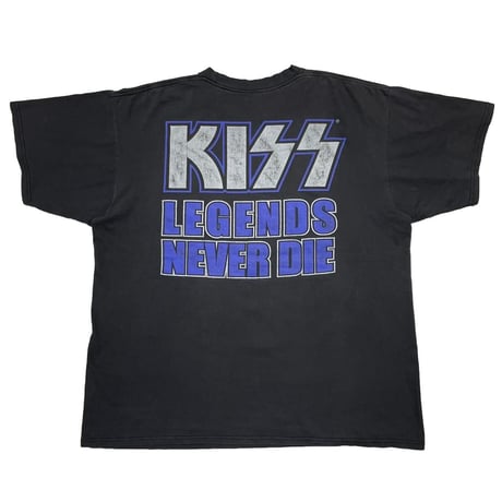 KISS THE FAREWELL TOUR 1973-2000 LEGENDS NEVER DIE FITS 2XL 4256