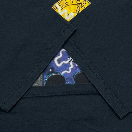 DISNEY VINTAGE MICKEY MOUSE THE TWILIGHT ZONE I SUGGEST YOU TAKE THE STAIRS BLACK FITS LARGE 5940