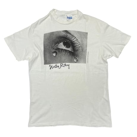 MAN RAY GLASS TEARS TEE HANES XL 6092