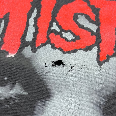 MISFITS BIG SKULL RED TEXT WILD OATS LARGE 2325