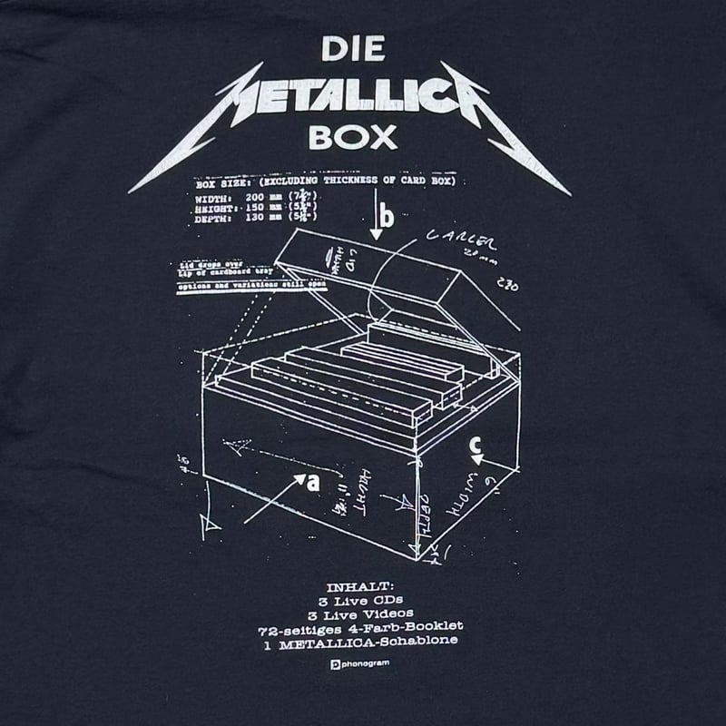 METALLICA LIVE SHIT BINGE&PURGE LS SCREEN STARS
