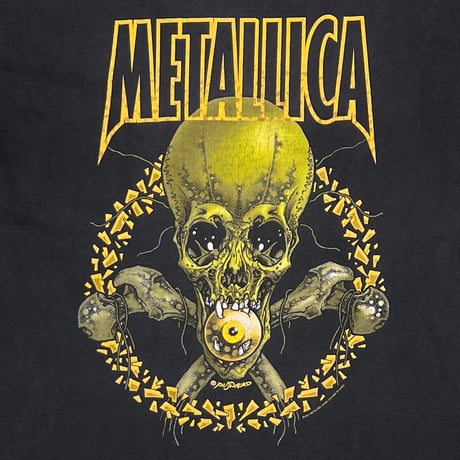 METALLICA 2001 PUSHEAD NO LEAF CLOVER giant XL 8156